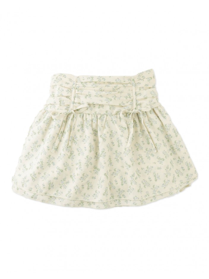 Ambessa Strappy Ruffled Top & Tiered Skirt Set