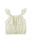 Ambessa Strappy Ruffled Top & Tiered Skirt Set