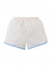 Nelly Cross- Stitch Shorts with Lace Trims