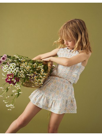 Theresa Tiered Ruffle Skorts