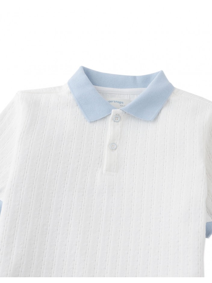 Daz Cable Jersey Polo Shirt