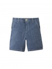 Gelgar Textured Denim Dress Shorts
