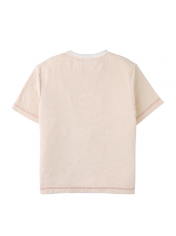 Gunther Ringer Tee with Contrast V-Spreader