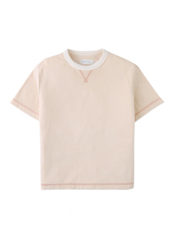Gunther Ringer Tee with Contrast V-Spreader