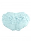 Baby Livia Chambray Bloomers with Tiered Ruffles