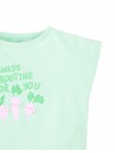Baby Helena Graphic Tee with Veggies Print