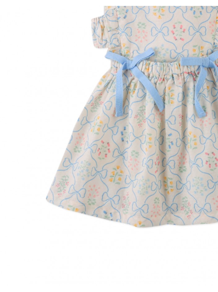 Baby Kelsea Dress with Bows & Detachable Bodice Top