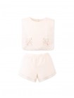Baby Sharpay Embroidered Blouse & Shorts Set