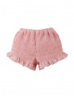 Baby Alexa Textured Blouse & Shorts Set with Bows