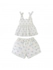 Baby Dallas Tunic Blouse & Shorts Set with Scalloped Details