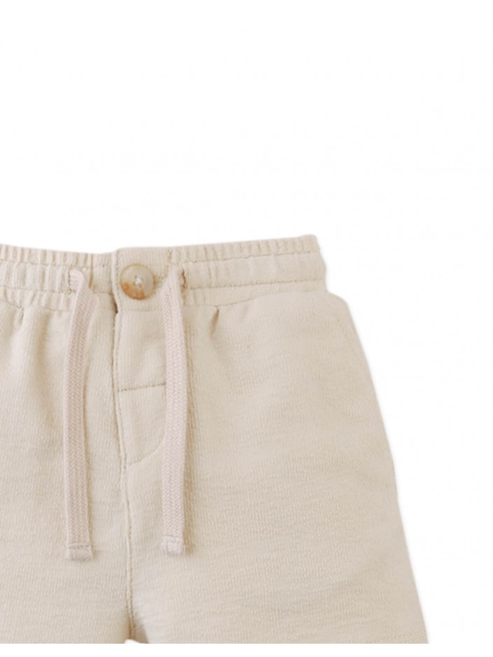 Baby Pietro Cable Knit Drawstring Shorts