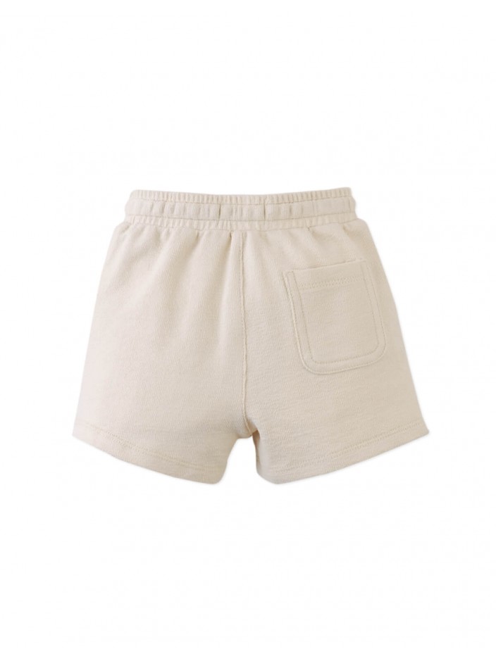 Baby Pietro Cable Knit Drawstring Shorts