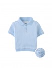 Baby Floch Polo Shirt with GG Logo Embroidery