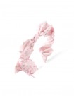 Elodie Ruched Headband With Ties