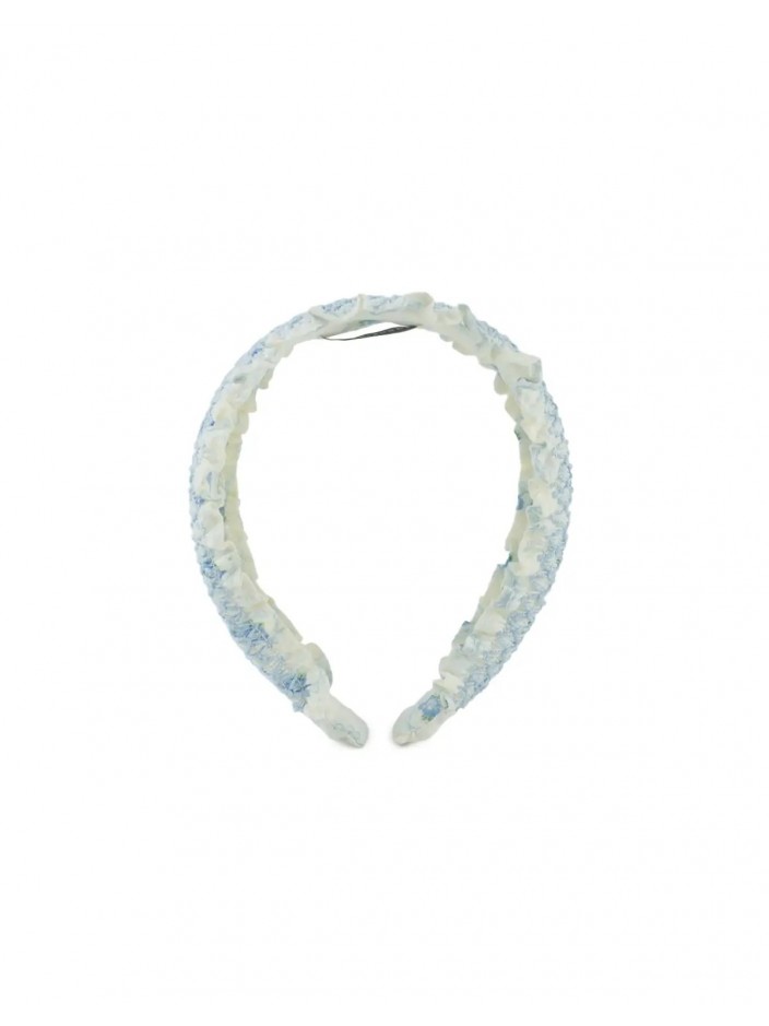 Lory Headband With Contrast Smocking