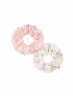 Wendy Scrunchie Set With Lace Trimmings
