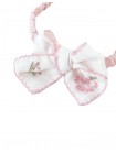 Baby Tessa Turban with Bow Embroidery