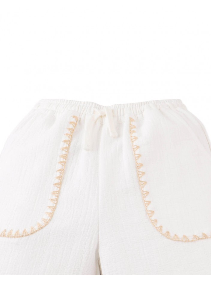 Marlow Textured Drawstring Shorts