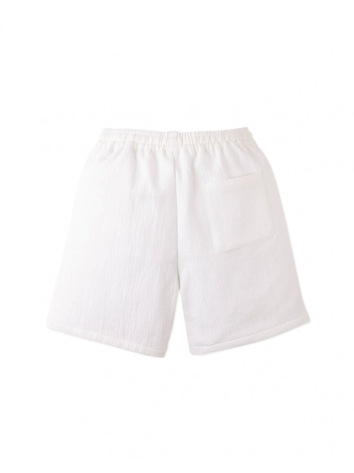 Marlow Textured Drawstring Shorts