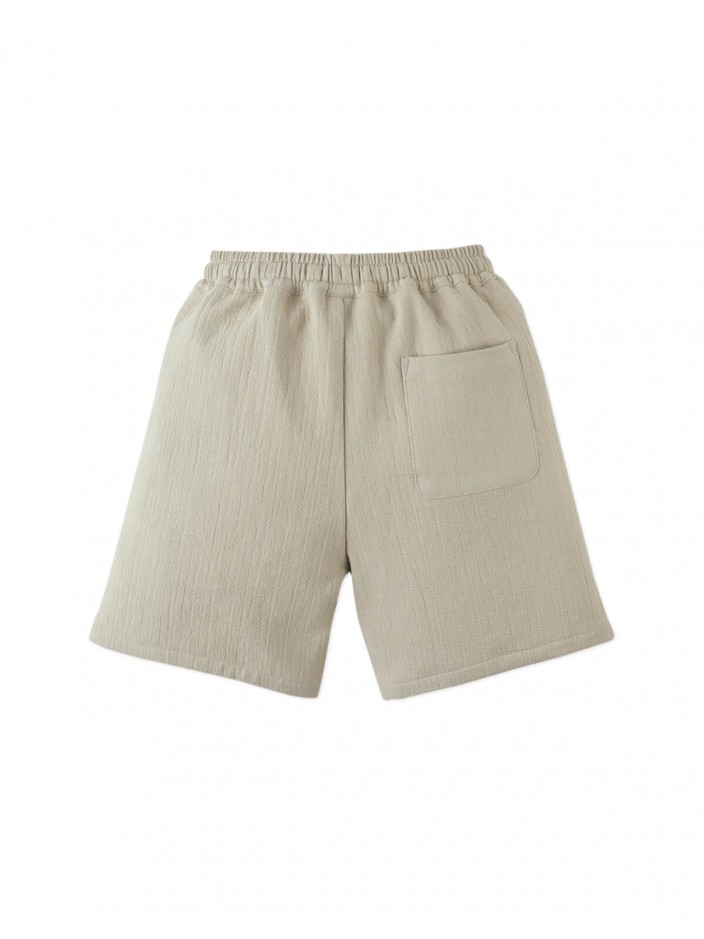 Marlow Textured Drawstring Shorts