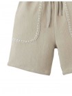 Marlow Textured Drawstring Shorts
