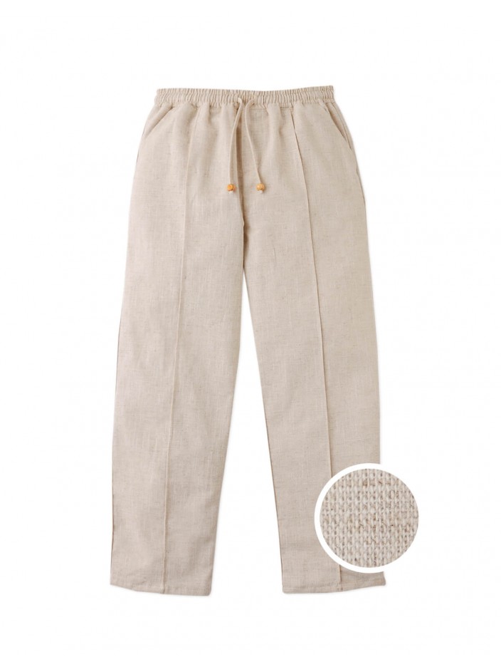 Erwin Fixed-Fold Drawstring Trousers