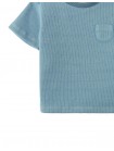 Baby Boris Waffle Knit Jersey T-Shirt