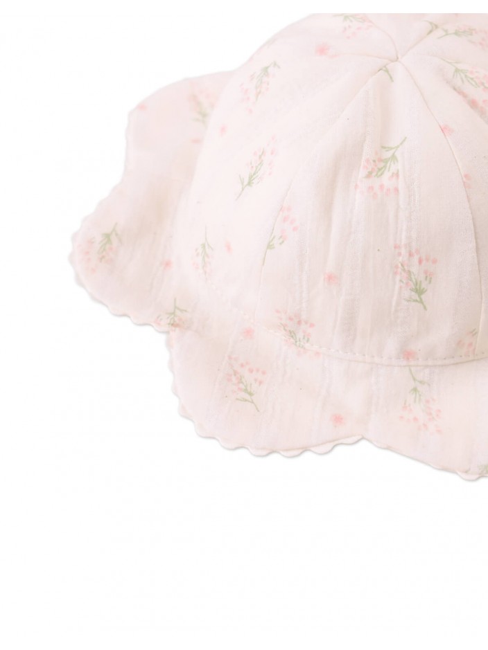 Baby Rochelle Hat with Scallop Brim