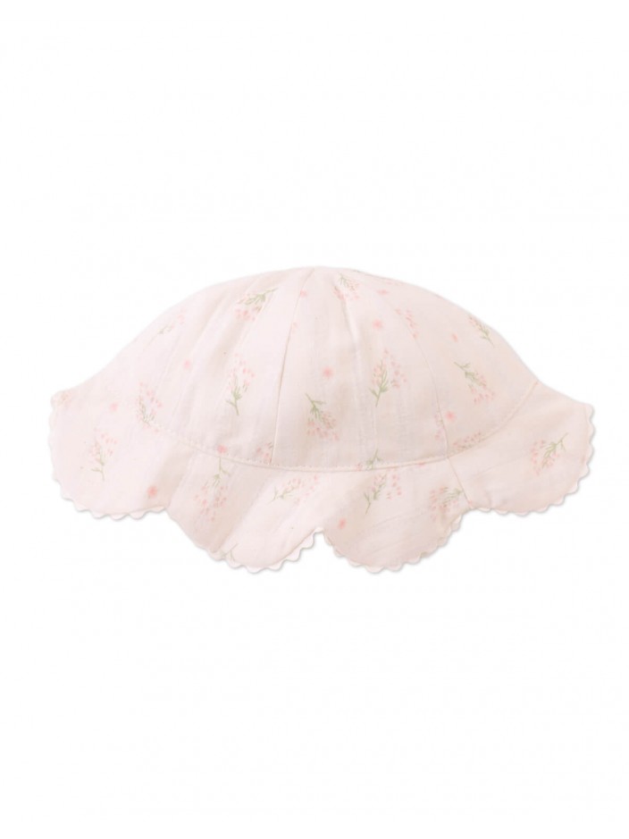 Baby Rochelle Hat with Scallop Brim