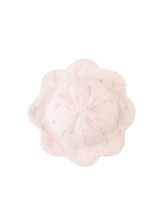 Baby Rochelle Hat with Scallop Brim
