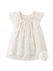 Baby Maia Embroidered Motif Dress with Smocking