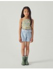 Amara Linen-like Cotton Shorts with Big Pockets & Belt