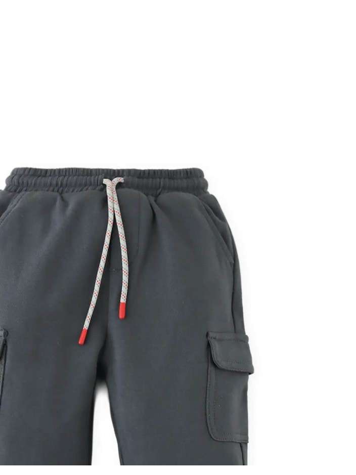 Interlock Jersey Pull‑On Joggers with Stopper Accent