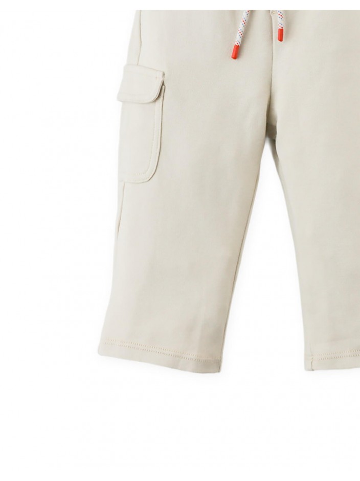 Interlock Jersey Pull‑On Joggers with Stopper Accent