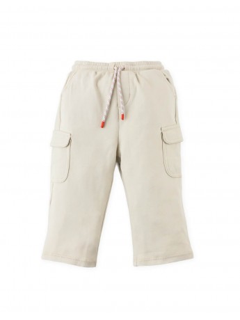 Interlock Jersey Pull‑On Joggers with Stopper Accent