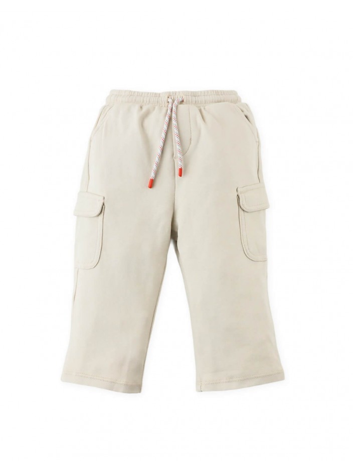Interlock Jersey Pull‑On Joggers with Stopper Accent