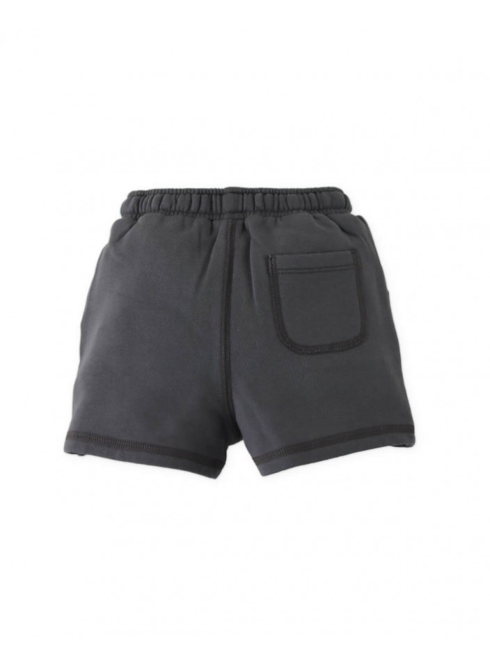 Fleece Drawstring Shorts with Spreader