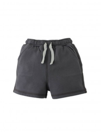 Fleece Drawstring Shorts with Spreader