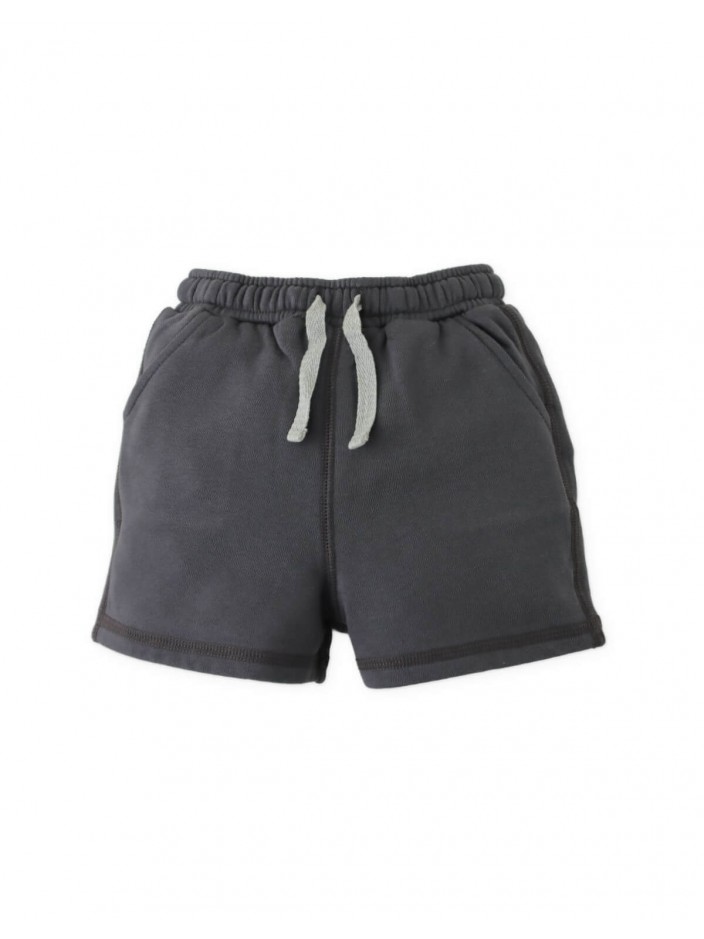 Fleece Drawstring Shorts with Spreader