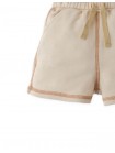 French Terry Drawstring Shorts with Spreader