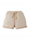 French Terry Drawstring Shorts with Spreader