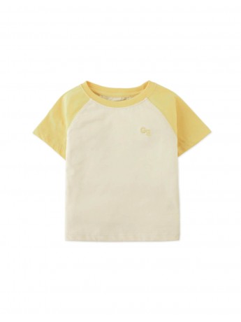Raglan Tee with Embroidered Gg Logo