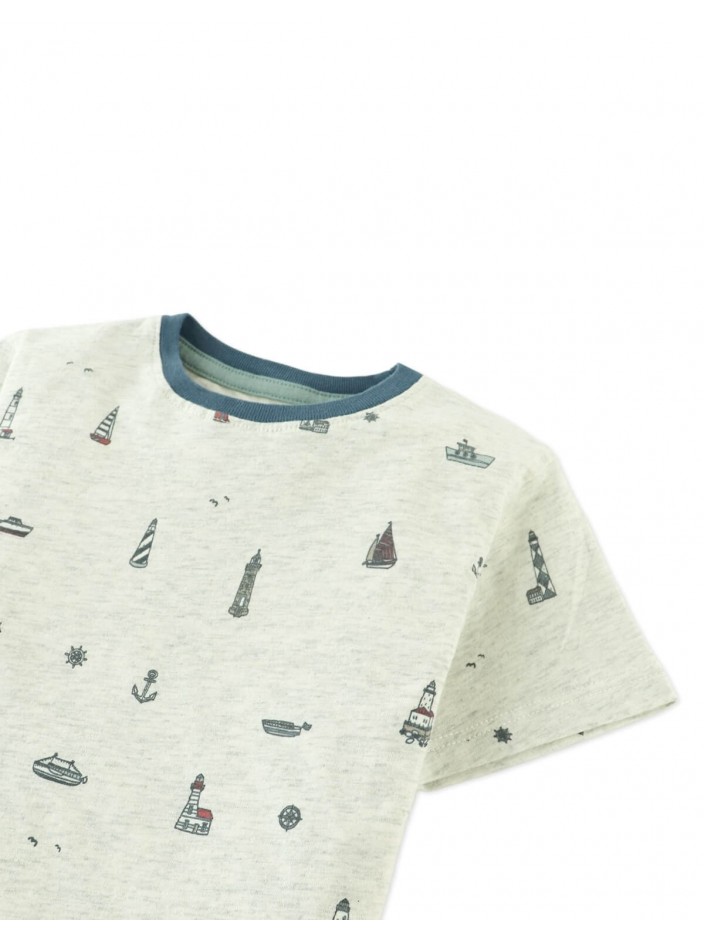 Lighthouse All- Over Print Tee
