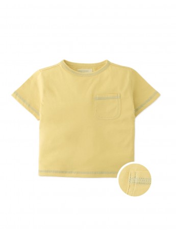 Pocket Tee with Contrast Spreader