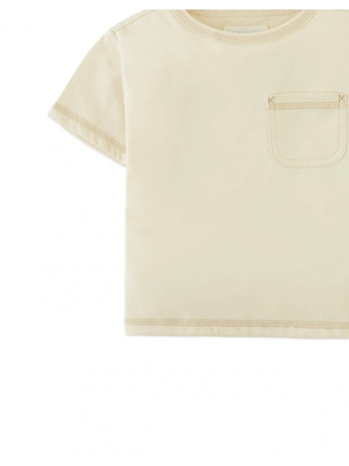 Pocket Tee wth Tonal Spreader