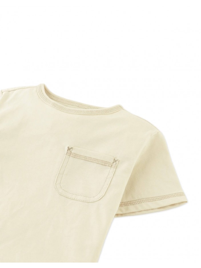 Pocket Tee wth Tonal Spreader