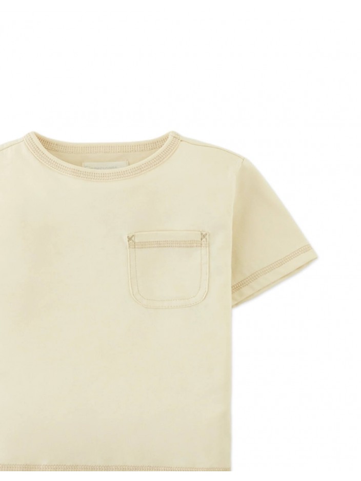 Pocket Tee wth Tonal Spreader