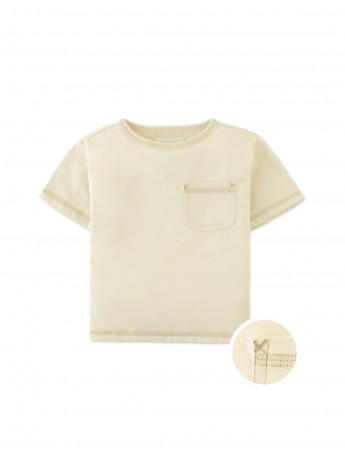 Pocket Tee wth Tonal Spreader