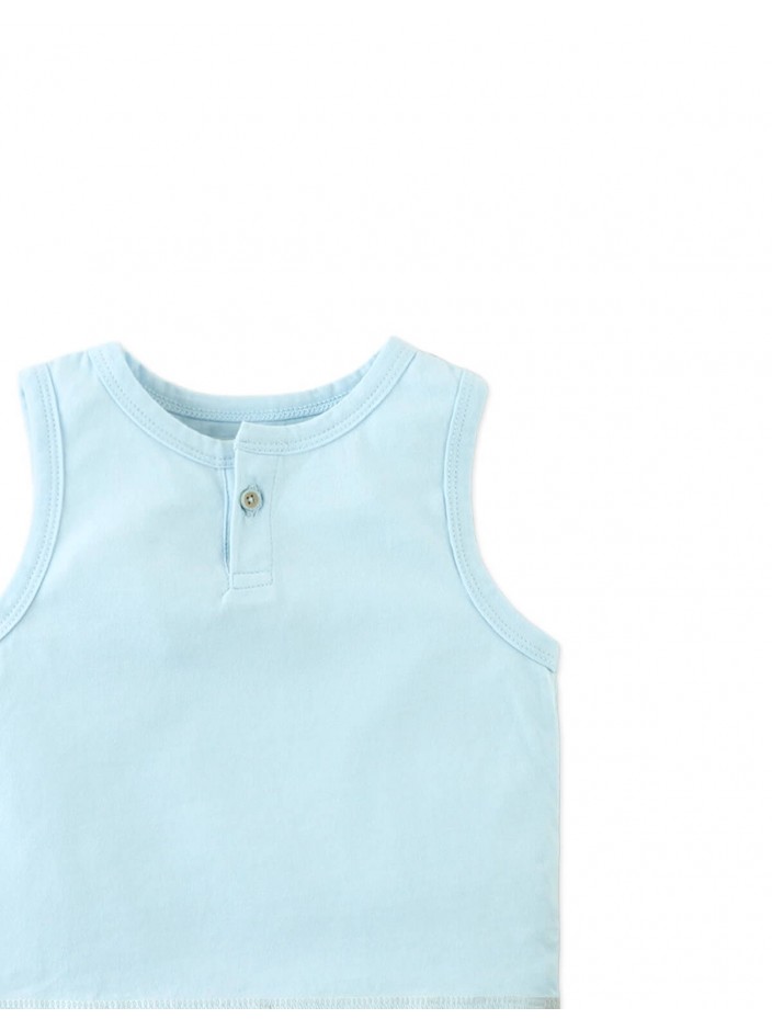 Henley Tank Top