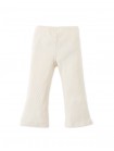 Plain Ribbed Flare Leggings